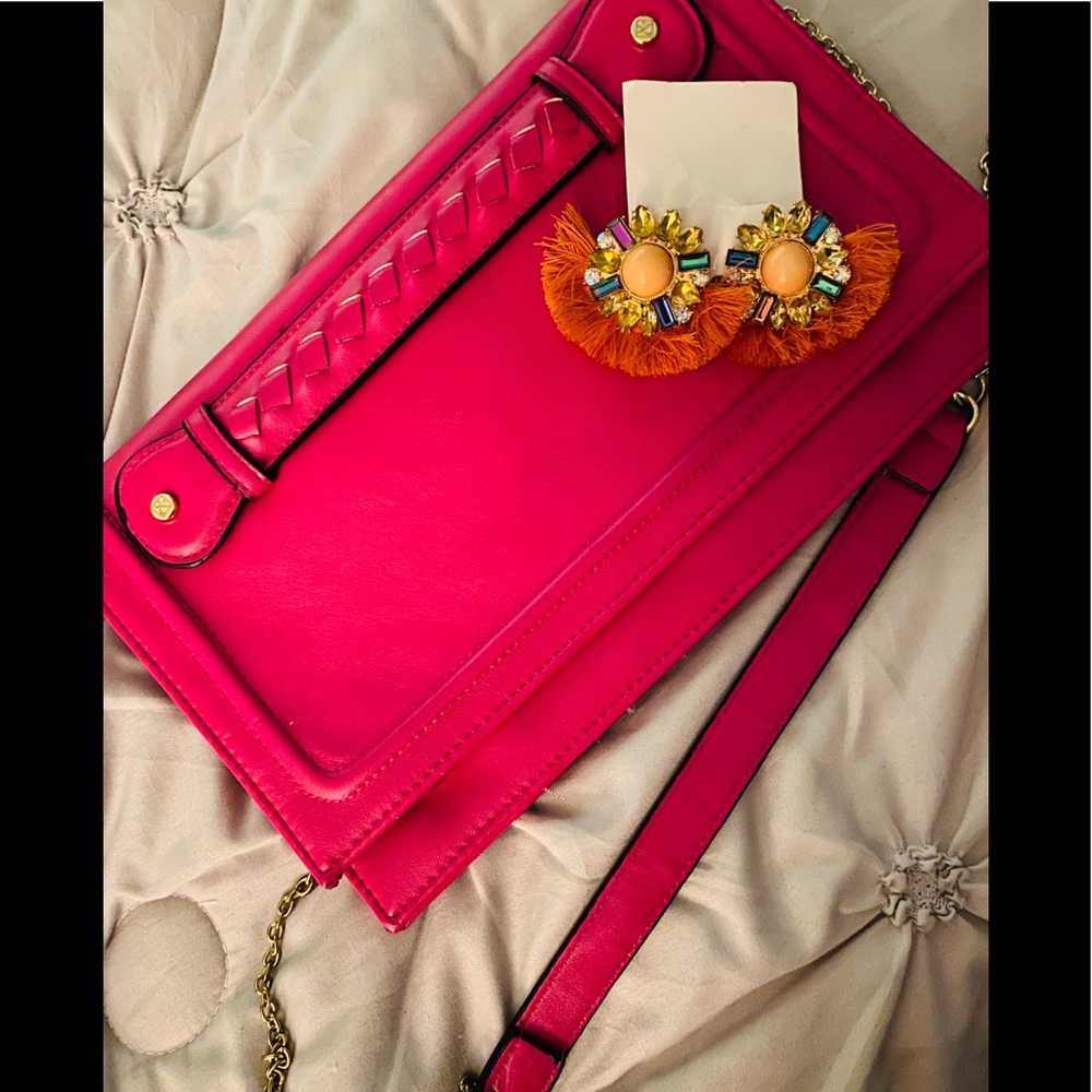 Earring and purse bundle